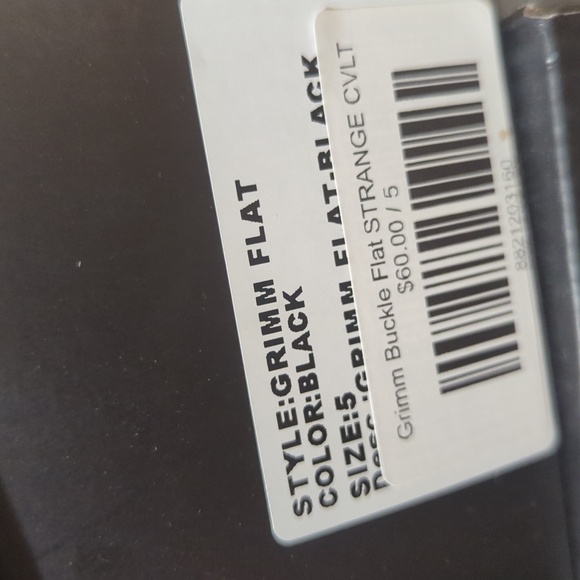 NIB Strange Cvlt Grimm Flats - Picture 7 of 7